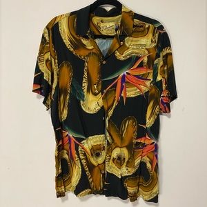 Billionares Boys club ice cream short sleeve button down shirt ice cream